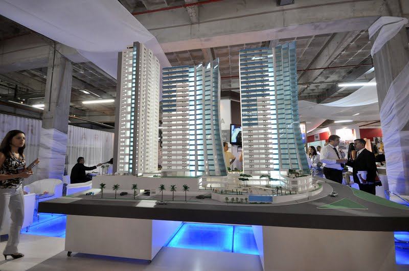 Maquete do projeto Lozandes Corporate Design, da Queiroz Silveira